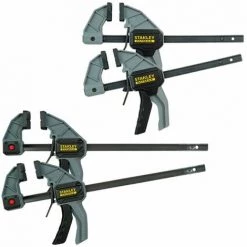 STANLEY Lot De 4 Serre-joints 2 X L-300 Mm + 2 X M-150 Mm -STANLEY Soldes 16793061 3