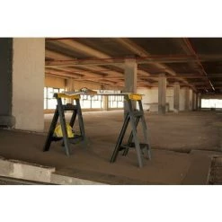 STANLEY Lot De 2 Tréteaux Pliables Télescopiques Charge Max. 450 Kg -STANLEY Soldes 16793066 5