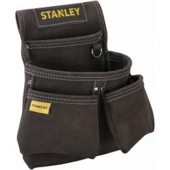 STANLEY Porte-outils En Cuir Qualité Supérieure 4 Poches