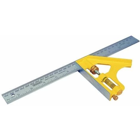 Équerre à Combinaison Multi-Usage - 300 Mm - STANLEY, 2-46-143 3 Équerre à Combinaison Multi-Usage - 300 Mm - STANLEY, 2-46-143