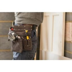 Porte-outils - Cuir - Ceinture Robuste Et Ajustable - Multiples Poches Et Porte-Outils - STANLEY, STST1-80113 -STANLEY Soldes 16793100 4