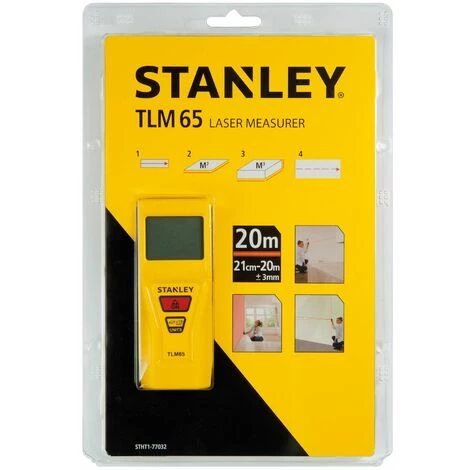 Mesure Laser - TLM65 - 20 M - IP40 - STANLEY, STHT1-77032 4 Mesure Laser - TLM65 - 20 M - IP40 - STANLEY, STHT1-77032 – Image 2