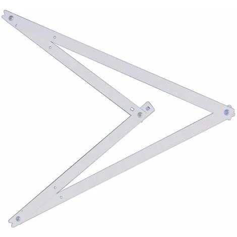 Equerre Dépliante - 172 X 122 Cm - Angles De 45° Et 90° - Aluminium - STANLEY, 1-45-013 4 Equerre Dépliante - 172 X 122 Cm - Angles De 45° Et 90° - Aluminium - STANLEY, 1-45-013 – Image 2