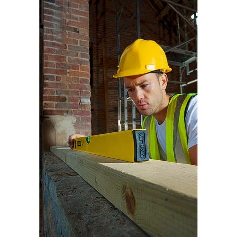 Niveau Tubulaire Classic - 40 Cm - 2 Fioles - STANLEY, STHT1-43102 4 Niveau Tubulaire Classic - 40 Cm - 2 Fioles - STANLEY, STHT1-43102 – Image 2