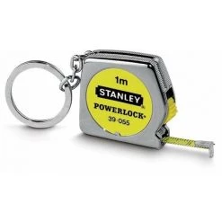 Mesure Powerlock - 1 M X 6,35 Mm - Porte-Clés - STANLEY, 0-39-055