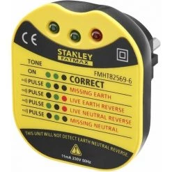 Testeur Pour Prise Mural - 230 V - Cat II - FATMAX - STANLEY, FMHT82569-6