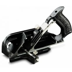 Rabot Feuilleret - Guillaume 78 - Finition Laquée Noire - Lame De 38 X 254 Mm - STANLEY, 1-12-078