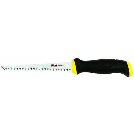 Scie à Guichet - 150 Mm - Denture JetCut - Pour Panneaux De Plâtre - FATMAX - STANLEY, 0-20-556 3 Scie à Guichet - 150 Mm - Denture JetCut - Pour Panneaux De Plâtre - FATMAX - STANLEY, 0-20-556