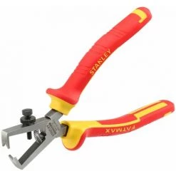 Pince à Dénuder - 170 Mm - Isolée 1000V - Tête Chromée Et Inoxydable - STANLEY, 0-84-010
