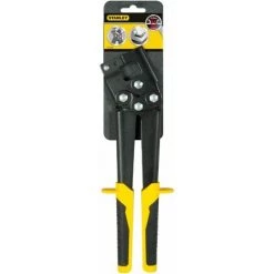 Pince à Sertir Les Profiles En U - 0,6 Mm - Longueur De 280 Mm - Acier - STANLEY, 15-273 -STANLEY Soldes 24134597 4