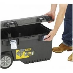 Coffre De Chantier - 90 L - Etanche - Grosses Roues - FATMAX - STANLEY, FMST1-73601 -STANLEY Soldes 24134613 3