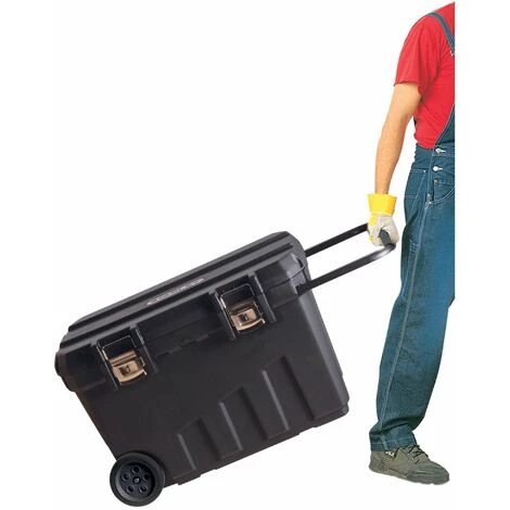 STANLEY Coffre De Chantier Roulant 91L 4 STANLEY Coffre De Chantier Roulant 91L – Image 2