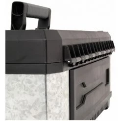 Boîte à Outils - Galvanisée - 23 Kg Max - 49,7 X 29,3 X 22,2 Cm - STANLEY, 1-95-618 11 Boîte à Outils - Galvanisée - 23 Kg Max - 49,7 X 29,3 X 22,2 Cm - STANLEY, 1-95-618 -STANLEY Soldes 24134626 5