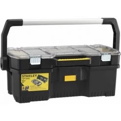 Boîte à Outils Avec Organiseur Transparent - 67 X 32,3 X 25,1 Cm - STANLEY, 1-97-514