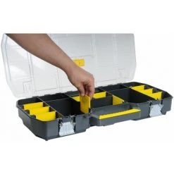 Boîte à Outils Avec Organiseur Transparent - 67 X 32,3 X 25,1 Cm - STANLEY, 1-97-514 9 Boîte à Outils Avec Organiseur Transparent - 67 X 32,3 X 25,1 Cm - STANLEY, 1-97-514 -STANLEY Soldes 24134631 3