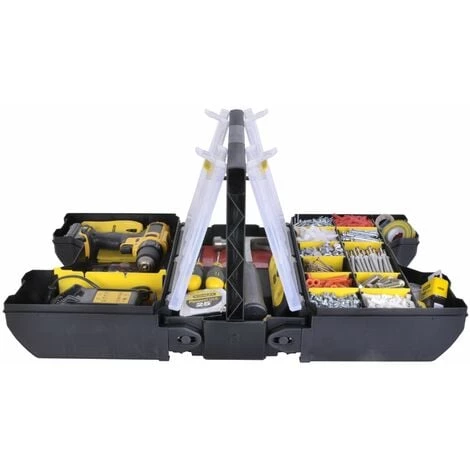 Organiseur Double Face 3 En 1 - 15 Kg Max - 31,2 X 23,4 X 42,6 Cm - STANLEY, STST1-71963 5 Organiseur Double Face 3 En 1 - 15 Kg Max - 31,2 X 23,4 X 42,6 Cm - STANLEY, STST1-71963 – Image 3