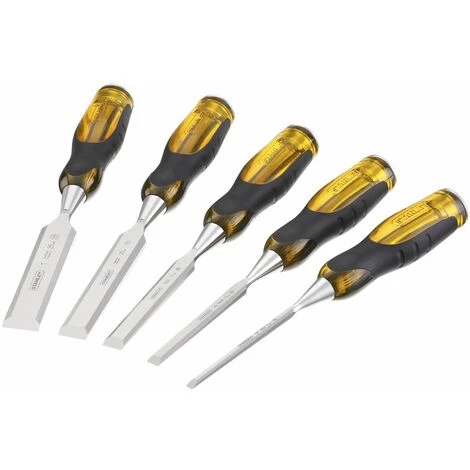 STANLEY Coffret Ciseaux à Bois 5 Pièces FatMax 3 STANLEY Coffret Ciseaux à Bois 5 Pièces FatMax