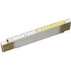 Mètre Pliant STANLEY Bois - Blanc Et Jeune - 2 M X 15 Mm - 0-35-458 -STANLEY Soldes 39340286 1