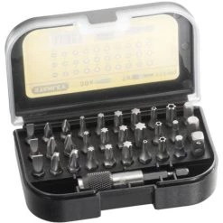 Coffret D'embout De Vissage STANLEY 1/4 - Jeu De 31 Pièces - 1-13-903