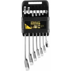 STANLEY Clés Mixtes à Cliquet Réversible FatMax Jeu De 7 Pièces 8 STANLEY Clés Mixtes à Cliquet Réversible FatMax Jeu De 7 Pièces -STANLEY Soldes 39647462 2