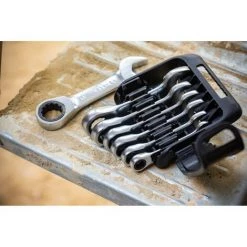 STANLEY Clés Mixtes Courtes à Cliquet FatMax - Jeu De 7 Pièces -STANLEY Soldes 39647478 3