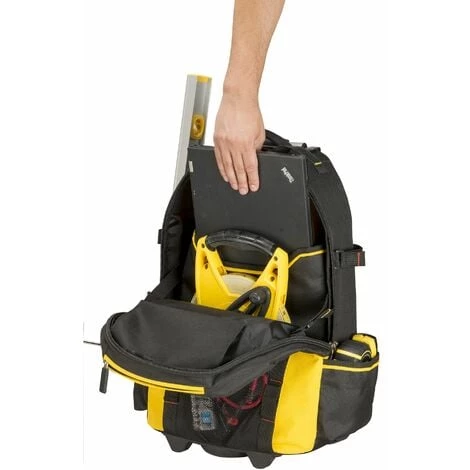 STANLEY Sac à Dos Porte-outils à Roulettes FatMax 6 STANLEY Sac à Dos Porte-outils à Roulettes FatMax – Image 4