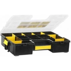STANLEY - Organiseur Sortmaster 17 Compartiments - 1-94-745 - 17 Compartiments Dont 10 Intercalaires Amovibles