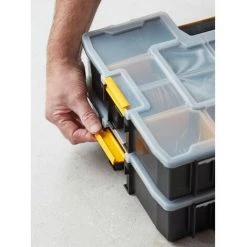 STANLEY - Organiseur Sortmaster 17 Compartiments - 1-94-745 - 17 Compartiments Dont 10 Intercalaires Amovibles -STANLEY Soldes 41328599 5