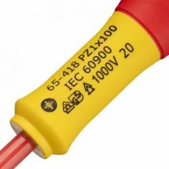 STANLEY - Tournevis Pozidriv Isolé 1000V FATMAX - 0-65-418 - PZ1 X 100mm -STANLEY Soldes 41328612 4