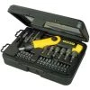 STANLEY - Tournevis Porte-embouts Pistolet Articulé à Cliquet - 0-63-022 - Coffret De 24 Embouts -STANLEY Soldes 41328614 1
