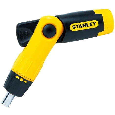 STANLEY - Tournevis Porte-embouts Pistolet Articulé à Cliquet - 0-63-022 - Coffret De 24 Embouts 5 STANLEY - Tournevis Porte-embouts Pistolet Articulé à Cliquet - 0-63-022 - Coffret De 24 Embouts – Image 3