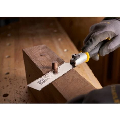 STANLEY - Scie Japonaise Extra Fine 120mm FATMAX - 0-20-331 - Denture JETCUT Fin Et Extra-fine - 17 Et 22 Dents/pouce 6 STANLEY - Scie Japonaise Extra Fine 120mm FATMAX - 0-20-331 - Denture JETCUT Fin Et Extra-fine - 17 Et 22 Dents/pouce – Image 4