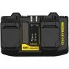 Double Chargeur Lithium-Ion 18V 4h En Simultané, Gamme Fatmax V20 - STANLEY Fatmax SFMCB24-QW 1 Double Chargeur Lithium-Ion 18V 4h En Simultané, Gamme Fatmax V20 - STANLEY Fatmax SFMCB24-QW -STANLEY Soldes 46233463 1