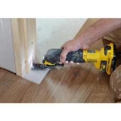 STANLEY Outil Multifonction Rotatif 18V, 8000-18000 Osc/min, Gamme FATMAX V20 SFMCE500D2K-QW - Livré Avec 1 Mallette, 2 Batteries 2 Ah, 1 Chargeur 2Ah -STANLEY Soldes 46233465 5