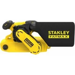 Ponceuse à Bande 1010 W Vitesse 390 M/min, Plateau 533 X 76 Mm, Filaire Et Compacte STANLEY Fatmax FMEW204K-QS - Livrée En Mallette Avec 1 Abrasif -STANLEY Soldes 46233466 4