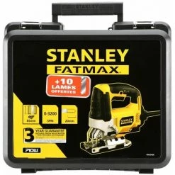 Scie Sauteuse Filaire STANLEY FATMAX FME340K-QS 710W Poignée Caoutchoutée Et Faisceau LED Avec Coffret De Transport -STANLEY Soldes 46233473 3
