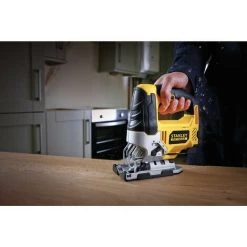 Scie Sauteuse Filaire STANLEY FATMAX FME340K-QS 710W Poignée Caoutchoutée Et Faisceau LED Avec Coffret De Transport -STANLEY Soldes 46233473 5