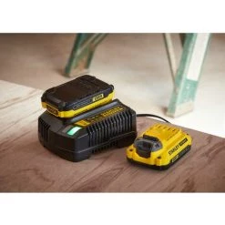 Chargeur Batterie Lithium-ion 18V 4 Ah, Gamme FATMAX V20 Avec Une Technologie Améliorée - STANLEY Fatmax SFMCB14-QW 7 Chargeur Batterie Lithium-ion 18V 4 Ah, Gamme FATMAX V20 Avec Une Technologie Améliorée - STANLEY Fatmax SFMCB14-QW -STANLEY Soldes 46233477 3