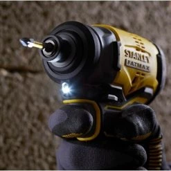 STANLEY Visseuse à Impacts 170Nm BRUSHLESS Gamme FATMAX V20 - Lithium 18V - Sans Batterie SFMCF810B-XJ -STANLEY Soldes 46233483 5