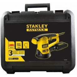 Ponçeuse Excentrique 480W - 125mm, Malette De Transport Robuste - STANLEY Fatmax FME440K-QS -STANLEY Soldes 46233565 3