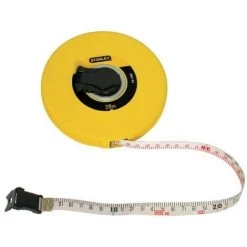 Mesure Longue Fibre De Verre STANLEY 20m X 12.7mm - 0-34-296