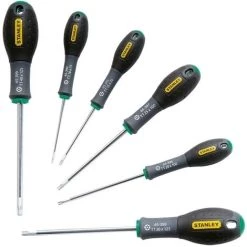 Jeu De 6 Tournevis Tamper Torx FatMax STANLEY - 0-65-099