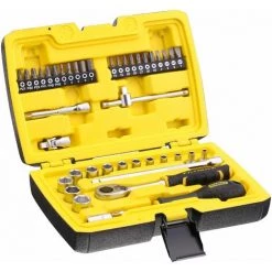STANLEY Coffret De Douilles 1/4'' Carré 42 Pièces - FMMT82683-1 7 STANLEY Coffret De Douilles 1/4'' Carré 42 Pièces - FMMT82683-1 -STANLEY Soldes 54343019 2