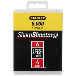Agrafes STANLEY 4 Mm - Type A - Boite De 1000 Pièces - 1-TRA202T