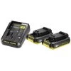 Batteries 18V 2Ah SFM 2 + Chargeur STANLEY - FMC693D2-QW 2 Batteries 18V 2Ah SFM 2 + Chargeur STANLEY - FMC693D2-QW -STANLEY Soldes 56582994 1