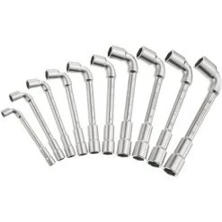 STANLEY Cle A Pipe Debouchee 6x6 Pans - Jeu De 10pieces - 1-17-383