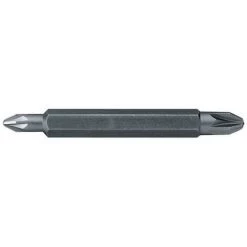 STANLEY Lame De Vissage Double Empreinte Pozidriv Pz1 Et Pz2 60mm - 10pieces - 1-68-786