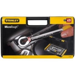STANLEY Coffret A Douilles Microtough 1/2- Jeu De 29pieces - 2-85-584