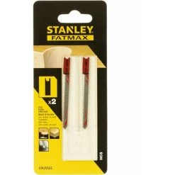 Stanley 2 Lames HCS Coupe Courbe Attache U 2,00 X 75mm STA25532-XJ