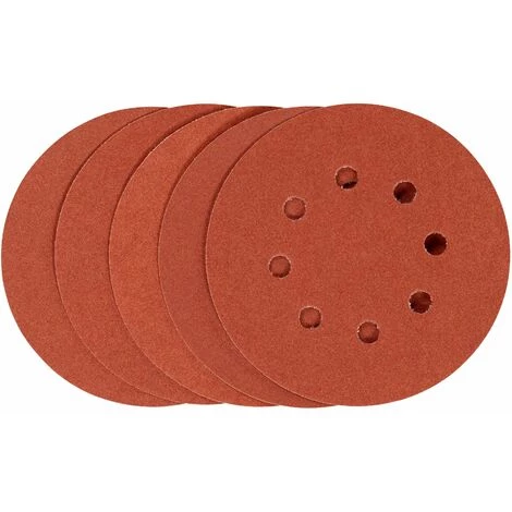 Stanley 5 Disques Abrasifs Corindons Qualité Supérieure Anti Encrassement Grain 240 STA32182-XJ 4 Stanley 5 Disques Abrasifs Corindons Qualité Supérieure Anti Encrassement Grain 240 STA32182-XJ – Image 2